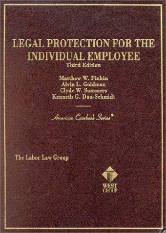 Legal Protection for the Individual Employee