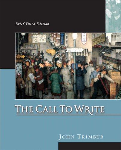Call to Write, Brief