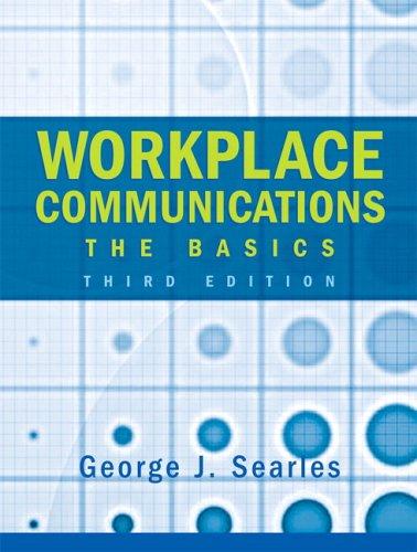Workplace Communications: The Basics