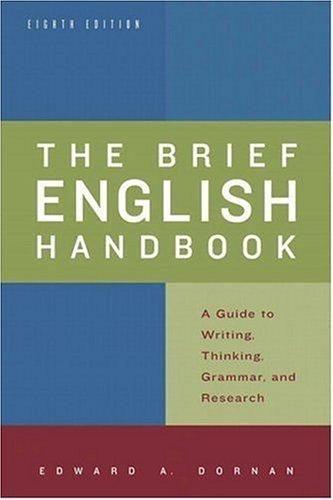 Brief English Handbook, The
