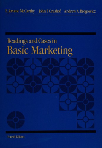 Readings and cases in basic marketing