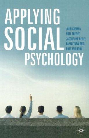 Applying Social Psychology