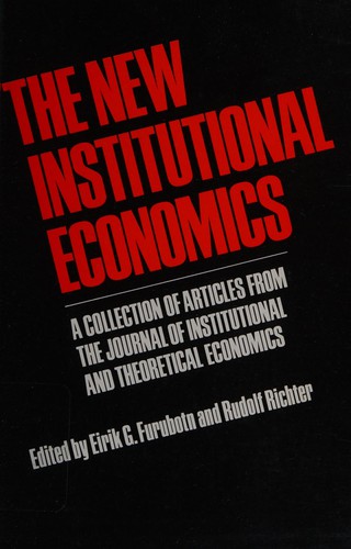 The New institutional economics