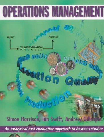 Operations Management (A Level Business Studies)