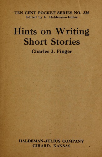 Hints on Writing Short Stories
