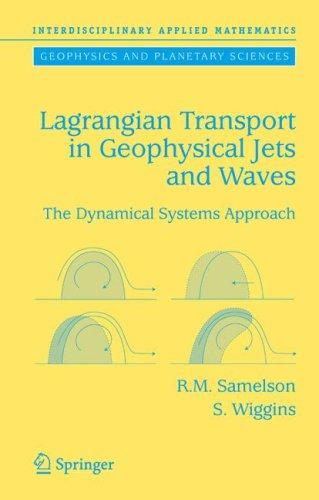 Lagrangian transport in geophysical jets and waves