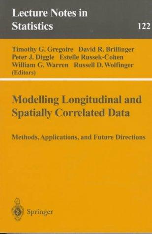 Modelling Longitudinal and Spatially Correlated Data