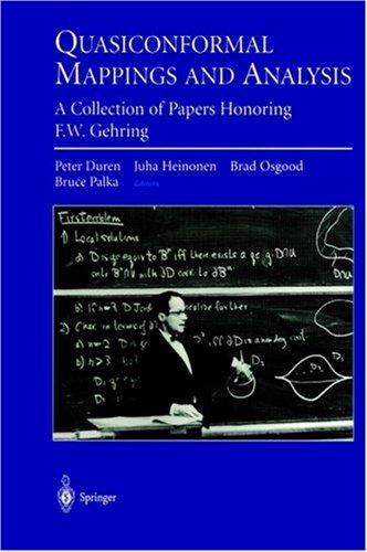 Quasiconformal Mappings and Analysis