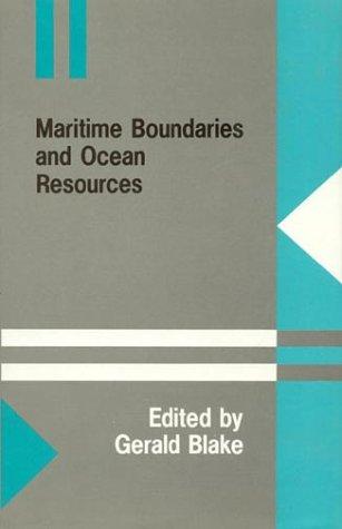 Maritime boundaries and ocean resources