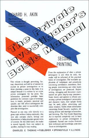 The Private Investigator's Basic Manual