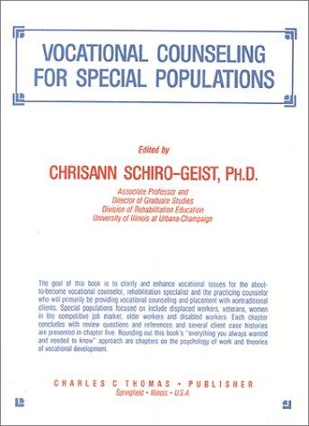 Vocational Counseling for Special Populations