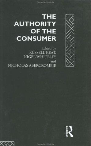 The Authority of the consumer