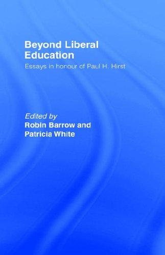 Beyond Liberal Education