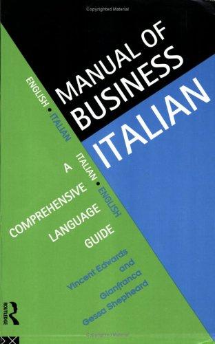 Manual of Business Italian