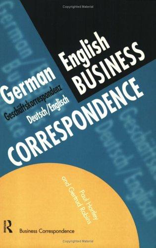 German business correspondence