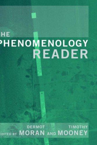 Routledge Phenomenology Reader
