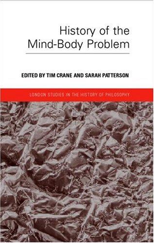 History of the mind-body problem