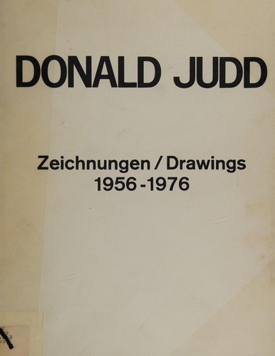 Zeichnungen = Drawings, 1956-1976