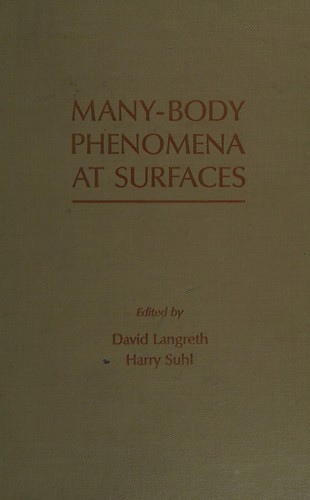 Many-body phenomena at surfaces