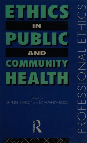 Ethics in Public and Community Health