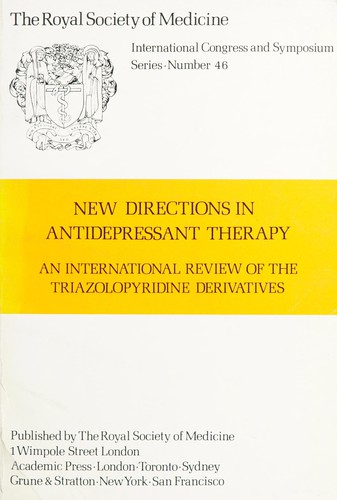 New Directions in Antidepressant Therapy