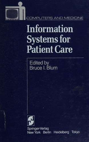 Information Systems for Patient Care