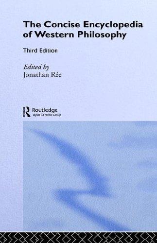 The concise encyclopedia of western philosophy