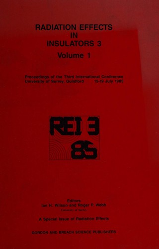 Radiation effects in insulators-3
