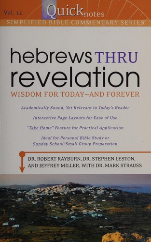 Hebrews thru Revelation