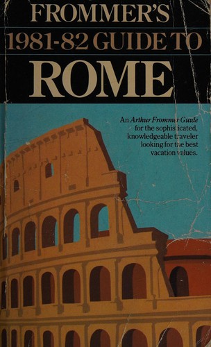 Frommer's guide to Rome