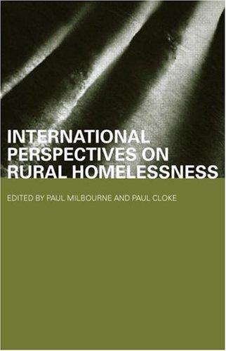 International perspectives on rural homelessness