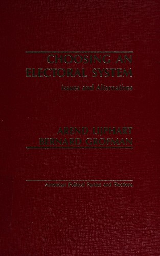 Choosing an electoral system