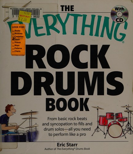 The Everything Rock Drums Book with CD