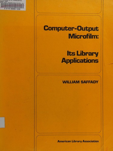 Computer-output microfilm