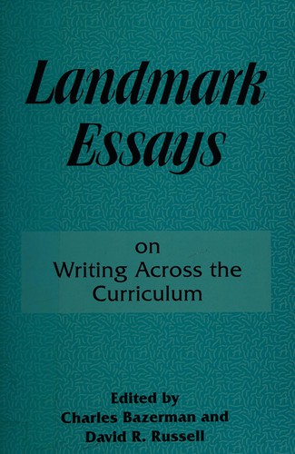 Landmark Essays on Writing Across the Curriculum