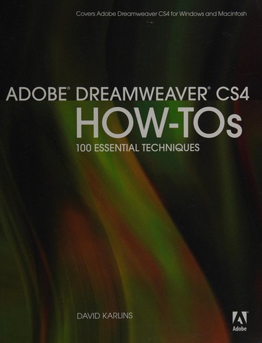 Adobe Dreamweaver CS4 How-Tos