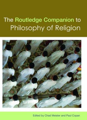 Routledge Companion to Philosophy of Religion