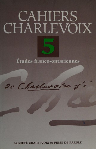 Cahiers Charlevoix