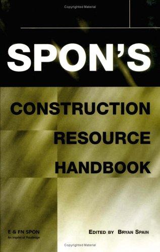 Spon's construction resource handbook