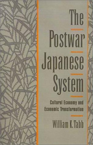 The postwar Japanese system