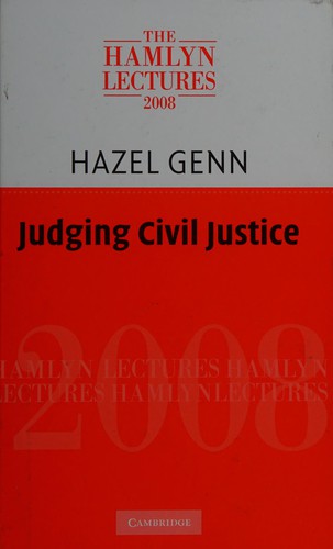 Judging civil justice
