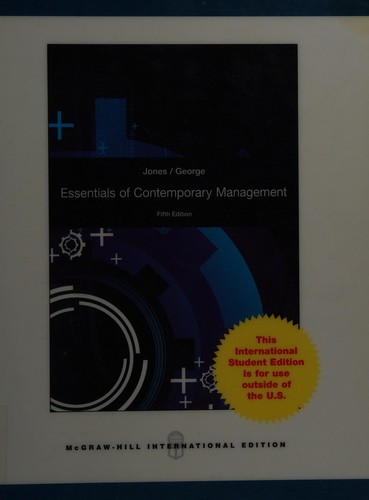Essentials of Contemporary Management