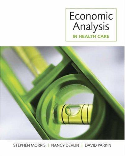 Economic Analysis in Health Care