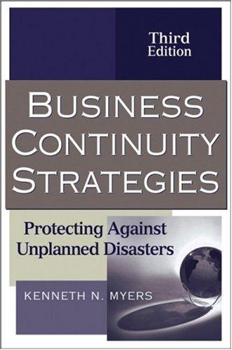 Business Continuity Strategies