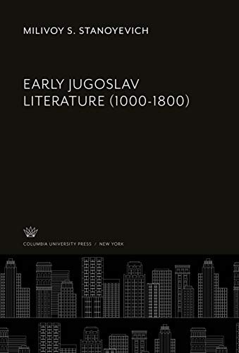 Early Jugoslav Literature