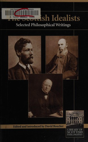 The Scottish idealists