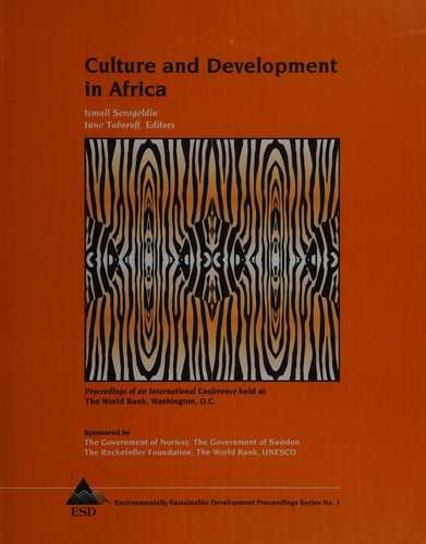 Culture and Development in Africa