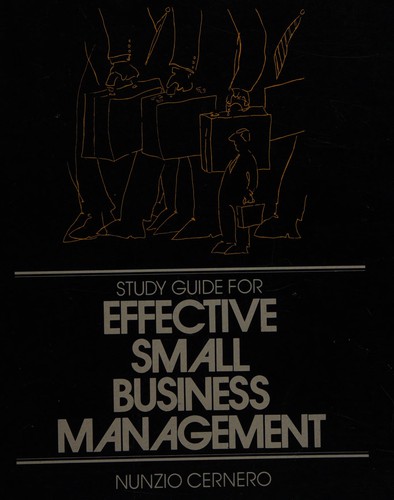 Study Guide for Effective Small Business Management