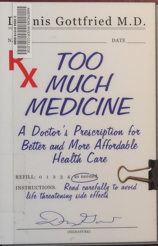 Too much medicine