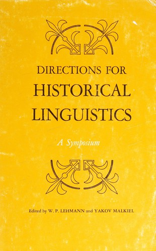 Directions for Historical Linguistics